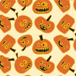 Funny Pumpkins Transfer Sheets